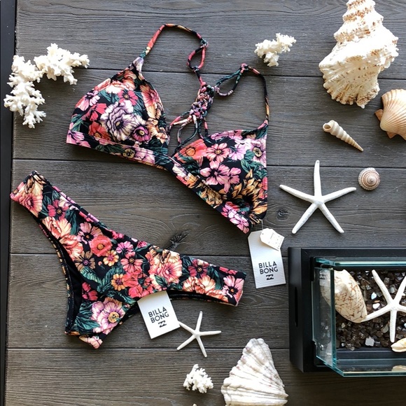 🌴🌼BILLABONG- GROW WILD BIKINI SET🌼🌴 - Picture 2 of 12